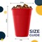 Exquisite Party Solids 12 Oz Plastic Cups – 100 Pack Disposable Cups for Parties & Events | Durable Plastic Party Cups | Bulk Drink Cups for Soda, plastic cup | Recyclable Disposable Cups for Everyday Use & Celebrations